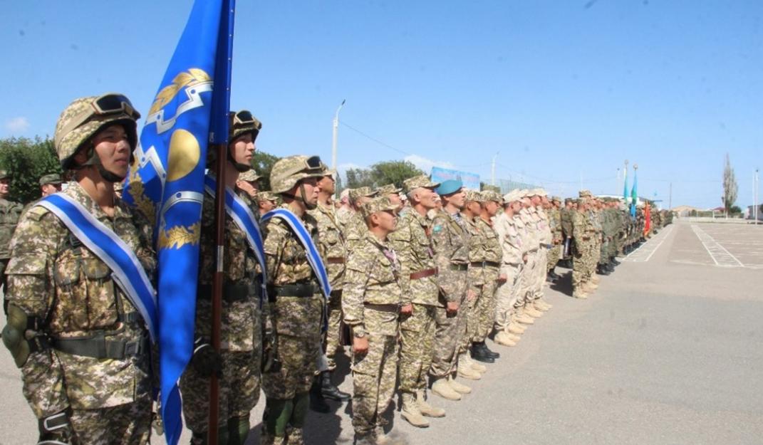 Soldiers during the military training RUBEZH-21. Picture: ODBK-CSTO.