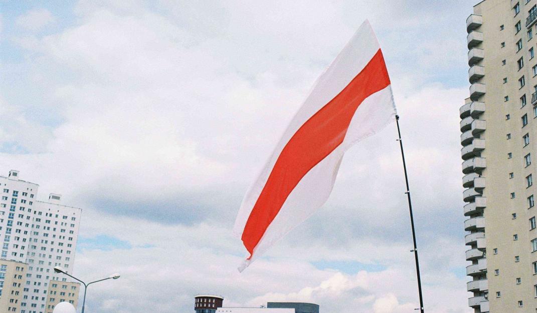 Belarus flag protests
