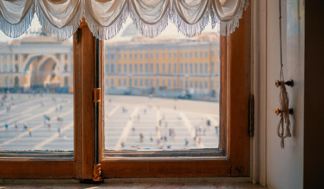 Hermitage Museum window