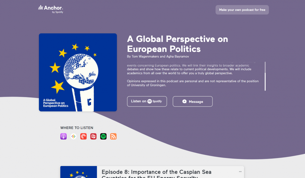 A Global Perspective on European Politics