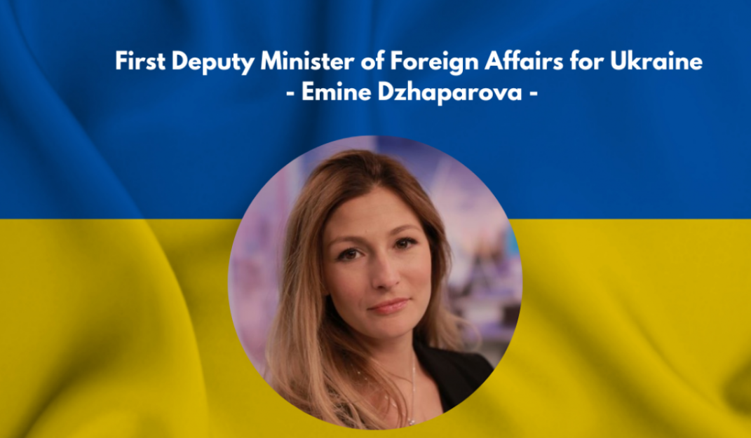 KEYNOTE BY UKRANIAN DEPUTY MFA EMINE DZHAPAROVA