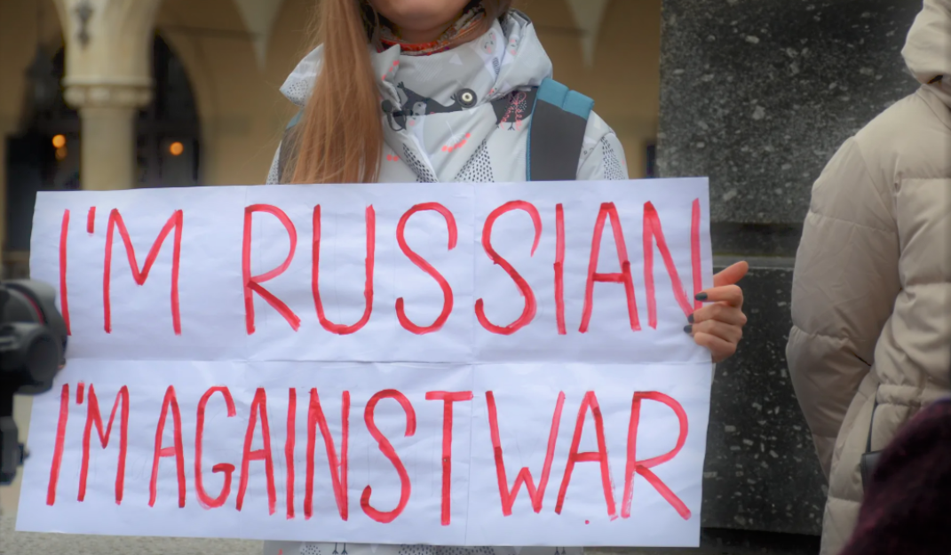 Russian against war