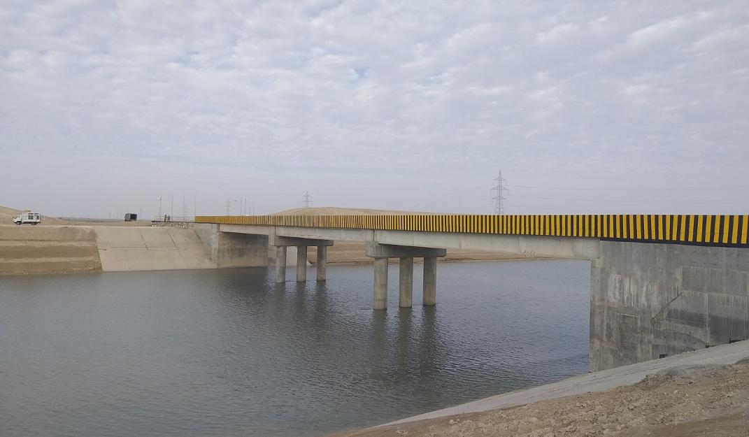 The Qosh Tepa Canal in northern Afghanistan. Photo: Bek1998 via Wikimedia Commons, CC BY-SA 4.0