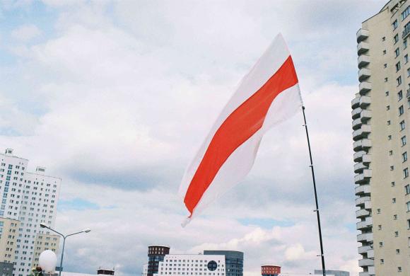 Belarus flag protests