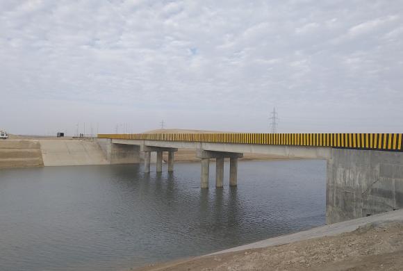 The Qosh Tepa Canal in northern Afghanistan. Photo: Bek1998 via Wikimedia Commons, CC BY-SA 4.0