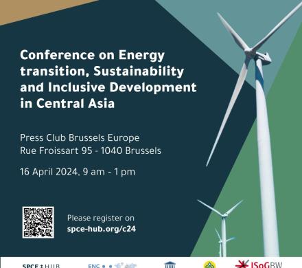 Conference on energy transition central asia
